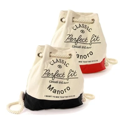 Rucksack Tasche Handtasche Beuteltasche nach Auswahl Damen Canvas Manoro OTK216X - Bild 1 von 4
