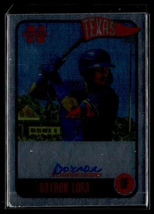 2020 Onyx Nimbus Silver Bayron Lora Rookie /325 Rangers #NABL - Picture 1 of 2