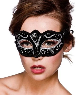 Verona Eyemask Adults Fancy Dress Masquerade Ball Ladies Costume Accessory Mask - Image 1 of 2