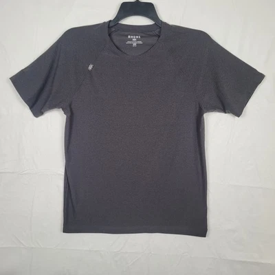 Rhone Reign T-Shirt Short Sleeve Men's Medium Gray Gym Train Running 100305 - Image 1 of 4