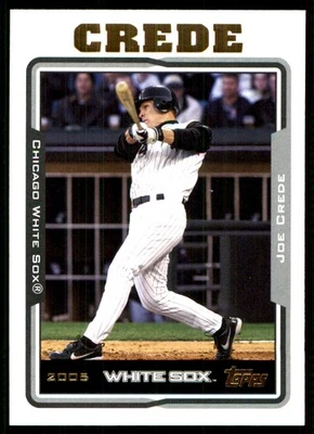 Joe Crede 2005 Topps #235 Chicago White Sox MLB LEER ENVÍO GRATUITO AutographDen Foto 1 de 2