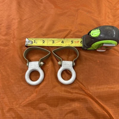 Pair NOS Vintage Latour Tie Down Rings, J3 Piper Cub, Taylorcraft - Изображение 1 из 4