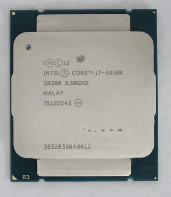 Intel Core i7-5930K LGA2011-3 CPU Processor SR20R 3.5GHz Six-Core - Image 1 of 2