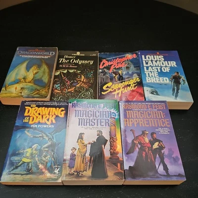 Lot of 7 Fantasy Paperback Books - Image 1 of 4