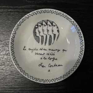 Plato SEYEI Jean Cocteau 14 cm - Imagen 1 de 3
