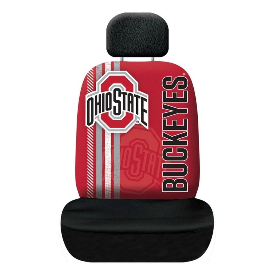 Tampa de assento Ohio State Buckeyes Rally Design [NOVO] balde de cinto de segurança para carro caminhão NCAA - Imagem 1 de 1