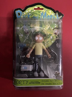 Rick And Morty - Morty W/ Snowball Funko Action Figure 2017 Adult Swim Cartoon - Image 1 of 2