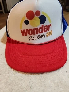 Sombrero Wonder Bread De Colección Ricky Bobby Wonder Trucker Sombrero A Presión Espalda Ajustable. - Imagen 1 de 7