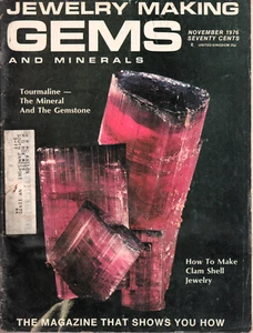 Gems and Minerals Magazine November 1976 Jewelry Making - Picture 1 of 2