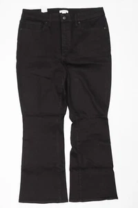Good American GOOD PETITE BOOTCUT JEANS GPB47SBT BLACK001 Size 16 Inseam 30" - Picture 1 of 4