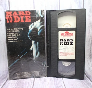 Rare HARD TO DIE Unrated VHS Tape 1993 Erotic Sexy NEW HORIZONS Still in Shrink - Picture 1 of 4