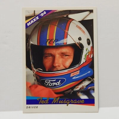 NASCAR Ted Musgrave Card 55 - Image 1 of 2