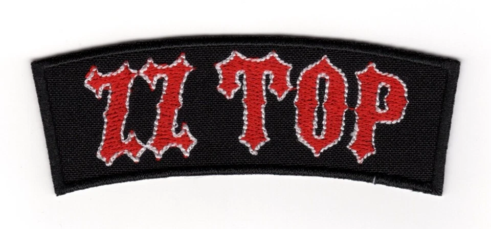 ZZ Top Sew-on Patch | American Blues Hard Boogie Southern Rock Band Logo - Image 1 of 1