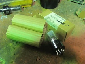 TUBO DE VACÍO MILITAR JAN CG 6SL7GT EE. UU. NOS TUBO JAMÓN - Imagen 1 de 2