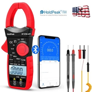 Digital Current Clamp Meter True RMS 1000A Amp Multimeter DC AC Volt 750V 6000 C - Picture 1 of 8