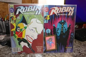 Robin II The Joker's Wild #1 DC Comics 1991 Variant with Hologram Batman - Picture 1 of 13