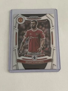 Bruno Fernandes 2021-22 Panini Prizm Silver Manchester United Card #279 - Picture 1 of 2