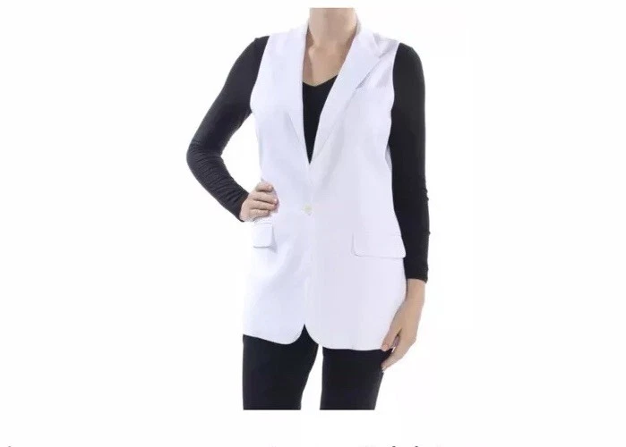 Chaleco informal sin mangas blanco Ralph Lauren M $195,00 Foto 1 de 1