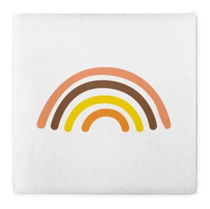 Serviette "Rainbow-Vintage" aus Linclass® Airlaid 40 x 40 cm, 12 Stück - Bild 1 von 5