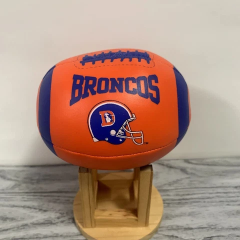 Vintage 1992 Good Stuff Sports Stuff NFL Denver Broncos Vinyl Plush Ball Cover