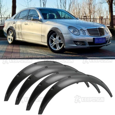 Kit de arcos de rueda de carrocería ancha con llamaradas de guardabarros de 4,5" para Mercedes-Benz W211 W203 W204 Foto 1 de 4