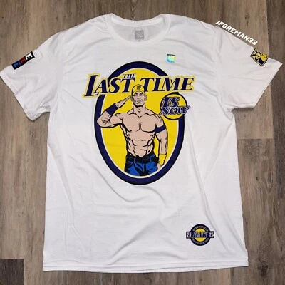 WWE Authentic John Cena Farewell Tour Bakersfield California Lakers Shirt - Image 1 of 4