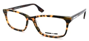 McQ Alexander McQueen MQ0064O 004 Unisex Eyeglasses Frames 54-16-150 Havana - Picture 1 of 3