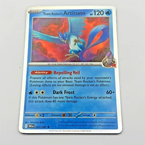 Articuno Holo 051/182 Pokemon Scarlet Violet Destined Rivals - Picture 1 of 2