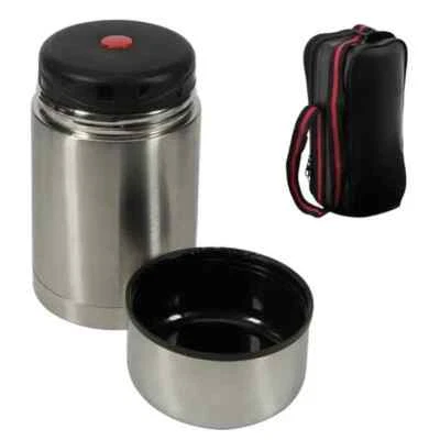 Thermos Portavivande termico per alimenti 1000 ml acciaio inox caldo e freddo - Immagine 1 di 4