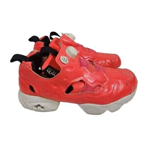 Zapato Deportivo Reebok Insta Pump Fury EE. UU. 9 Neón Cereza Rosa Caliente Cráneo Gótico Cibernético - Imagen 1 de 16
