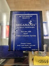 Atari 2600 7800 Megamania Activision Blue Label Variant VTG 1982
