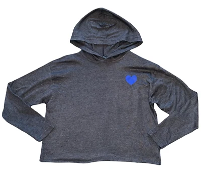 Anvil by Guilden Niñas Grandes Arco Iris Recortado LOVE Sudadera con Capucha Top M (10-12) Foto 1 de 3