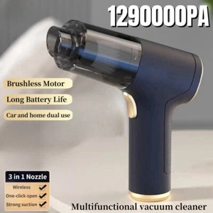 Wireless Vacuum Cleaner 1290000Pa Suction Blow 2in1 Handheld Home Car Dual Use - Picture 1 of 31