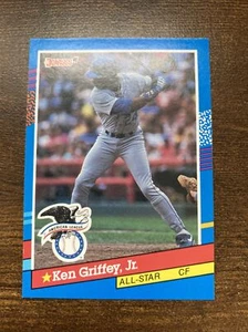 1991 Donruss all star Ken Griffey Junior 49 Error - Picture 1 of 4