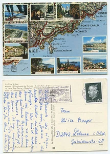 21233 - Cote d'Azur - Anischtskarte, gelaufen Monaco 24.6.1976 - Imagen 1 de 1