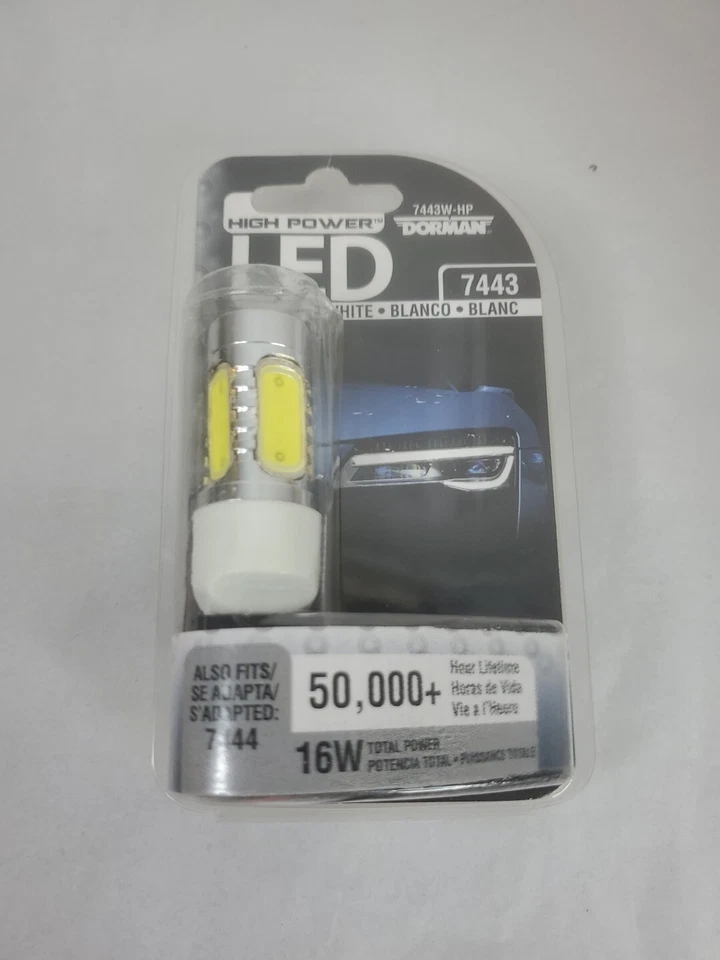 Bombilla LED Dorman 7443W-HP 7443 blanca 16 vatios Foto 1 de 3
