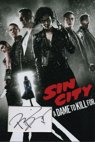ROSARIO DAWSON Signed 12x8 Photo Display SIN CITY & GEMINI DIVISION COA Cover