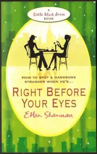 "Right Before Your Eyes", by Ellen Shanman, Used Book. - Picture 1 of 2