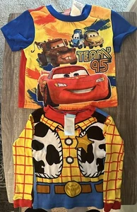 Disney Woody: Toy Story-Cars: Lightning McQueen 3T Youth Kids Toddler Shirts - Picture 1 of 7