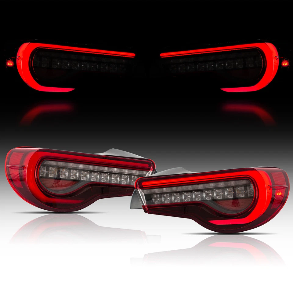 Tail Lights For 13-20 Toyota 86 Subaru BRZ Scion FR-S LED Sequential Signal Lamp - Image 1 of 4