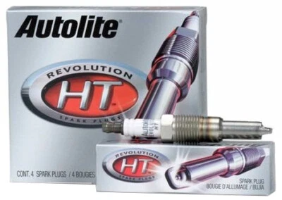 8 X AUTOLITE REVOLUTION HT SPARK PLUGS FOR FORD FALCON BA BARRA 220 SOHC 5.4 V8 - Image 1 of 2