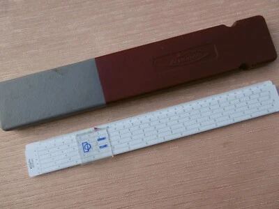 Règle a calcul typometre- lignometre  GRAPHOPLEX ) - Photo 1/4