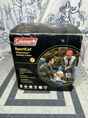 Calentador de propano catalítico Coleman SportCat 1500BTU - camping al aire libre caza (C3 Foto 1 de 4
