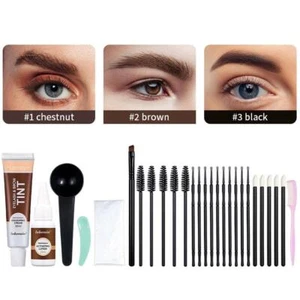 Juego de crema para teñir cejas pintura de tinte de cejas duradera color mezclado✨ - Imagen 1 de 21