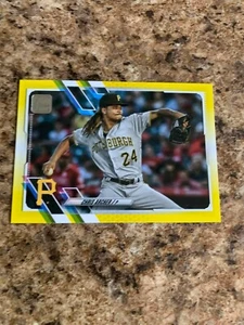Chris Archer 2021 Topps Yellow Walgreens SP Parallel # 148 Pittsburgh Pirates - Picture 1 of 1