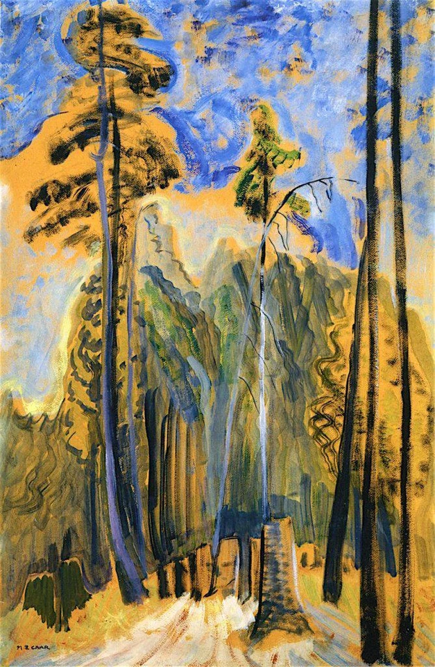 Canadian Forest Emily Carr 1940 Canadian Modernist Landscape Fine Art Print - Image 1 of 1