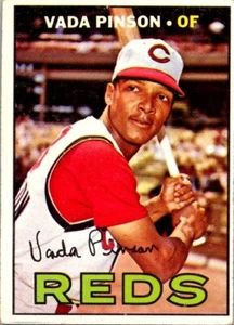 1967 Topps VADA PINSON Cincinnati Reds HIGH #550 EX Condition (3) - Picture 1 of 2