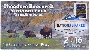 2016, National Parks, Centennial, Theodore Roosevelt, DCP, 16-158 - Picture 1 of 1