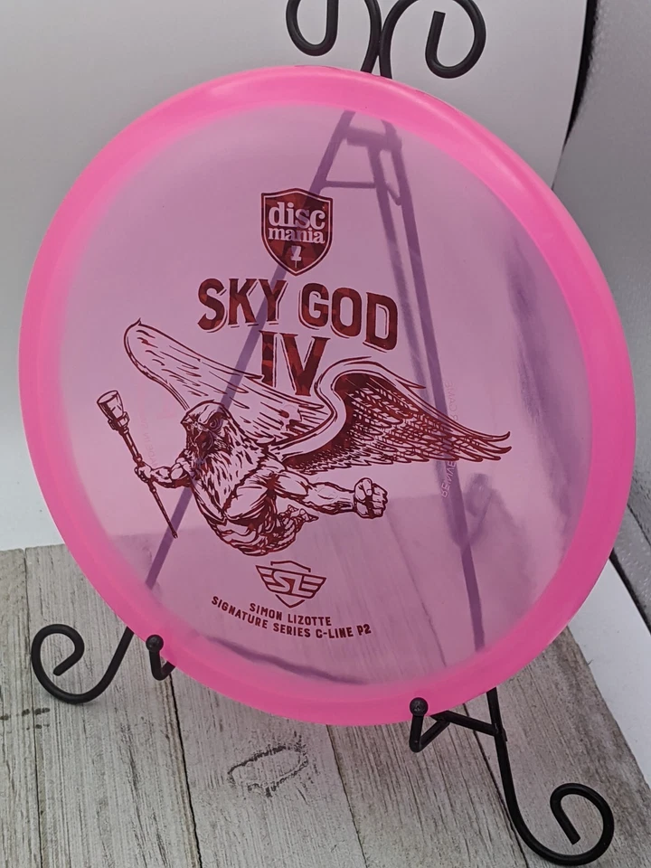 New Discmania Lizotte C-LINE P2 Sky God 4 (IV) Disc Golf Disc 174 Grams - Image 1 of 4