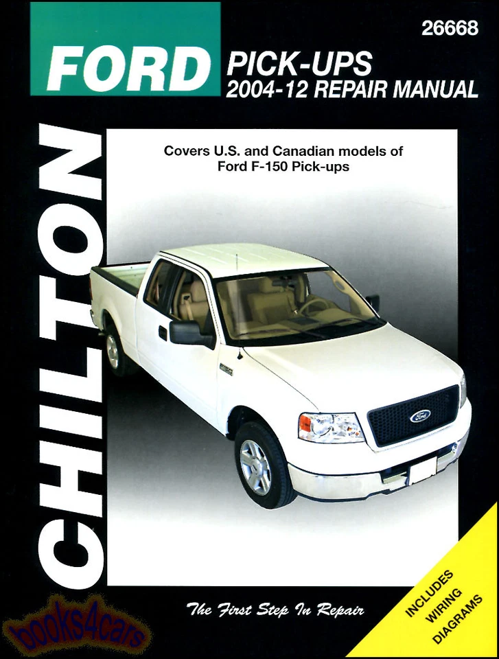 Manual De Taller Chilton Para Ford F150 Pickup Truck Servicio Y Reparación XL - Imagen 1 de 1